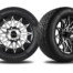 14" Machined Gloss Black Athena Wheel with Morpheus Tire
