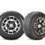 10" Atlas Wheel Gloss Black with Loadstar Tire