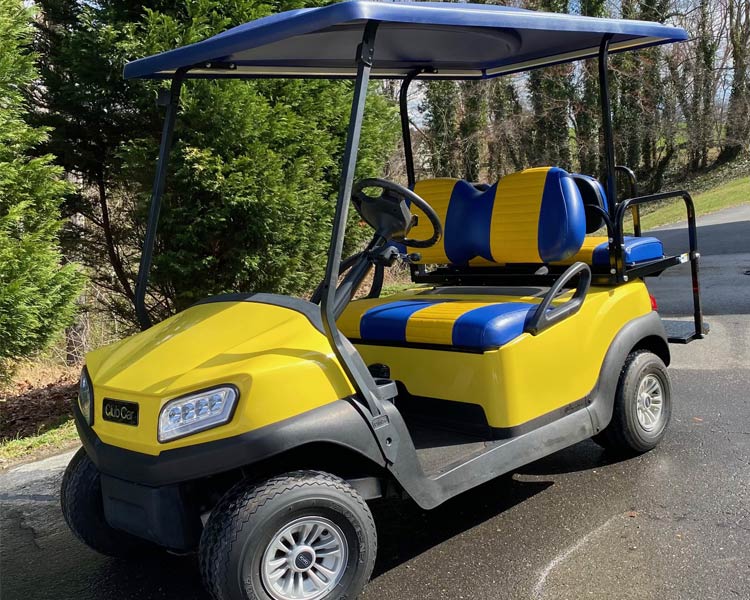 2007 Club Car Precedent 48 Volt Electric 4 Passenger Golf Cart Lifted